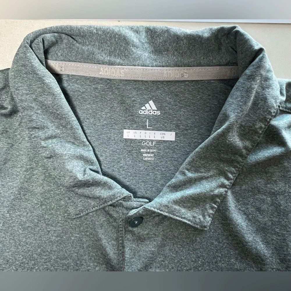 ADIDAS GOLF | ULTIMATE 2.0 SOLID MENS POLO SHIRT. Size: L.